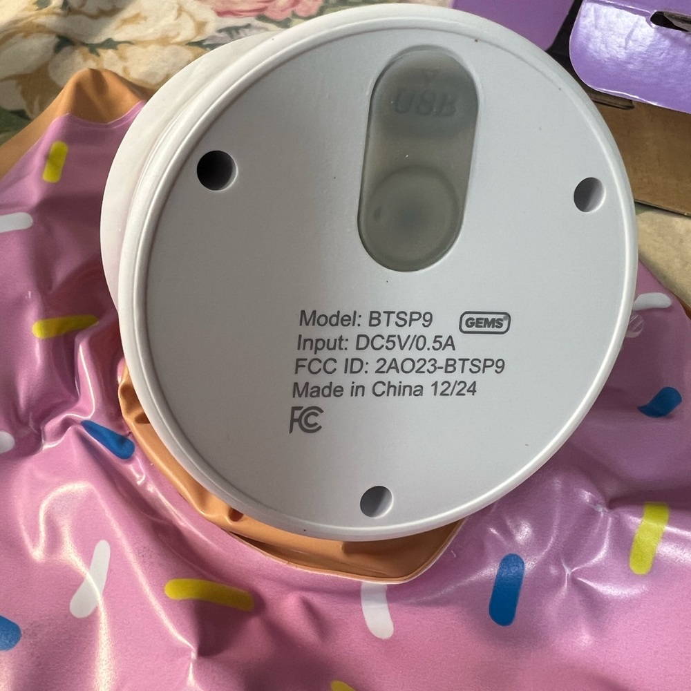 Target Inflatable Donut Pool Speaker - Pink and Brown - Picture 6 of 8